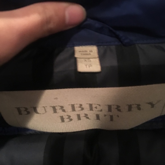 Burberry blue vest - Picture 4 of 5